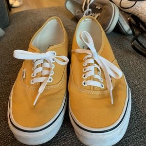 Yellow Tie Vans